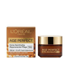 کرم روز ضد چروک و ترمیم‌ کننده لورآل مدل Age Perfect Manuka Honey مناسب پوست خشک حجم 50 میلی لیتر