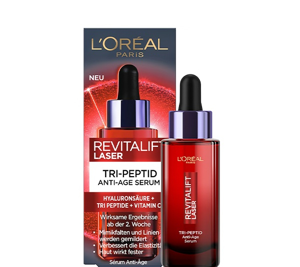 سرم ضدچروک و جوانساز لورآل مدل Revitalift Laser Tri Peptid حجم 30 میلی لیتر