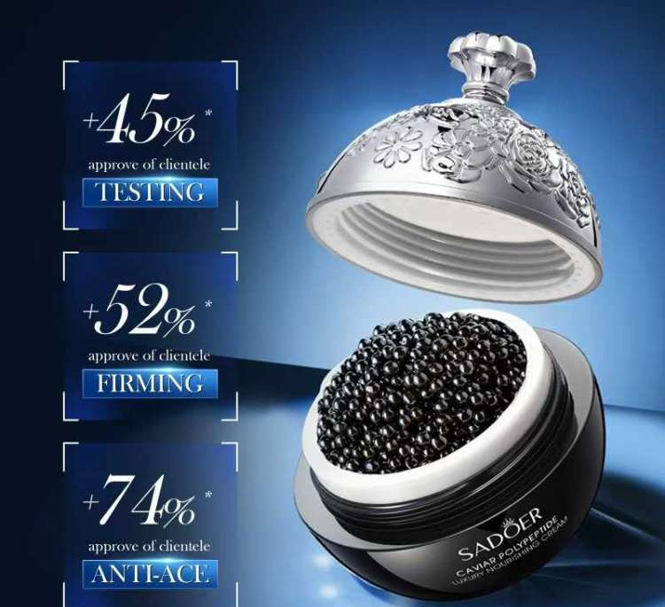 کرم ضد چروک سادور مدل خاویار وزن 30 گرم