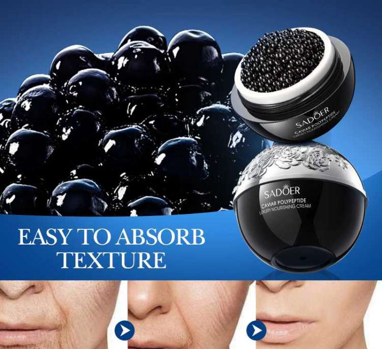 کرم ضد چروک سادور مدل خاویار وزن 30 گرم
