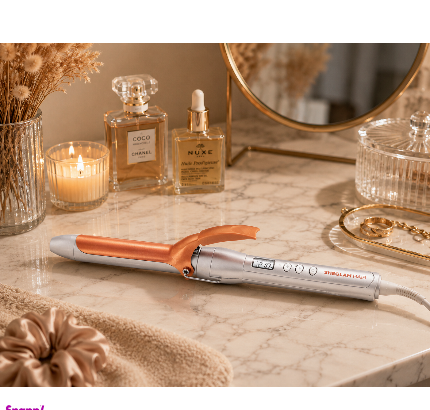 فر کننده مو شیگلم هیر مدل Curl One Touch Instant Curler 25m
