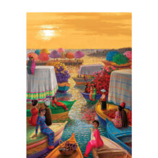 پازل 1000 تکه آرت پازل مدل Port of Flower كد 5238