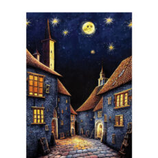 پازل 500 تکه آرت پازل مدل Medieval Inn Night كد 5102