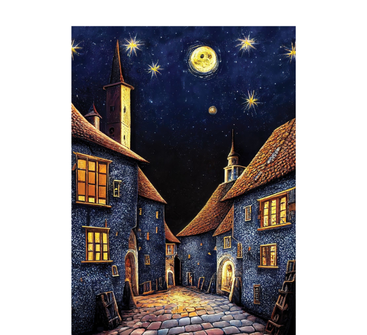 پازل 500 تکه آرت پازل مدل Medieval Inn Night كد 5102