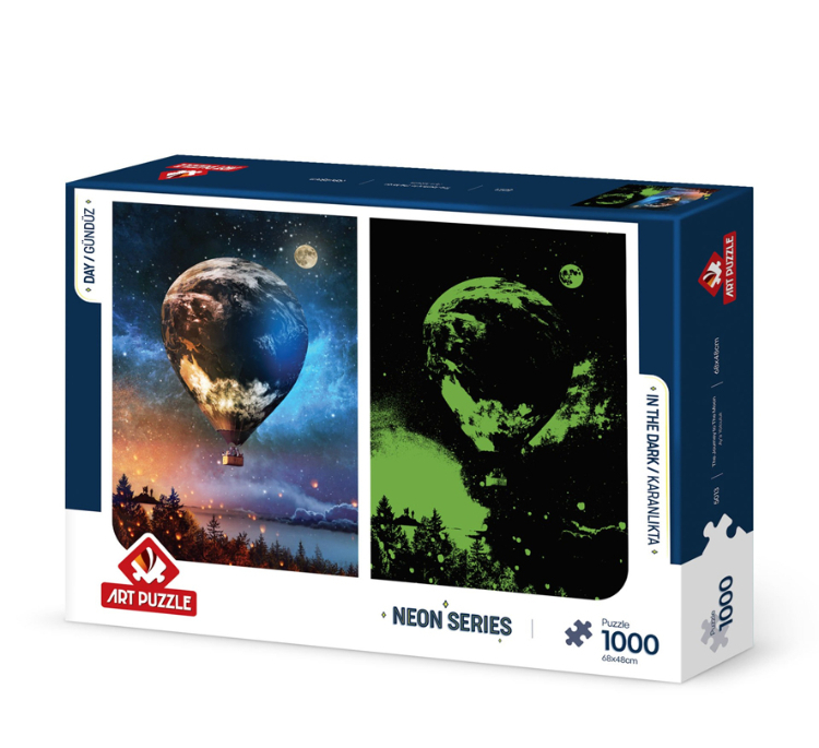 پازل 1000 تکه آرت پازل مدل Journey to the Moon كد 5013