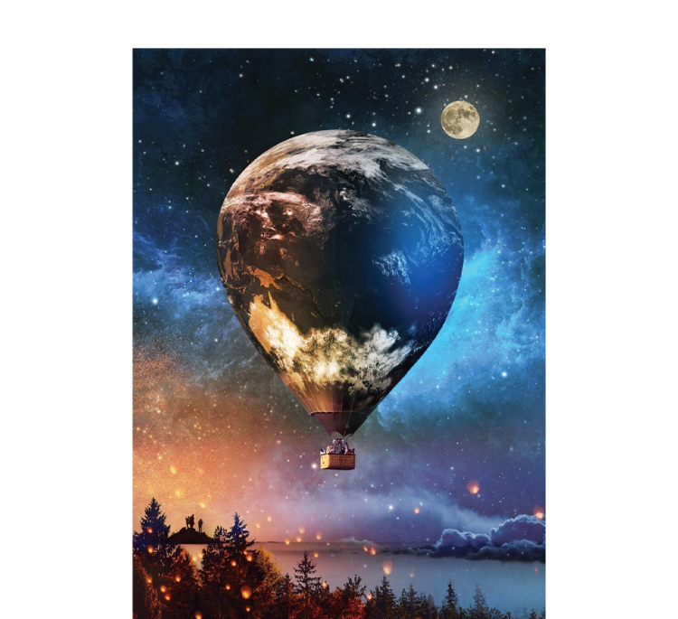 پازل 1000 تکه آرت پازل مدل Journey to the Moon كد 5013