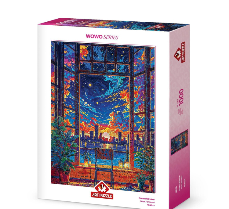 پازل 1000 تکه آرت پازل مدل Dream Window كد 41031