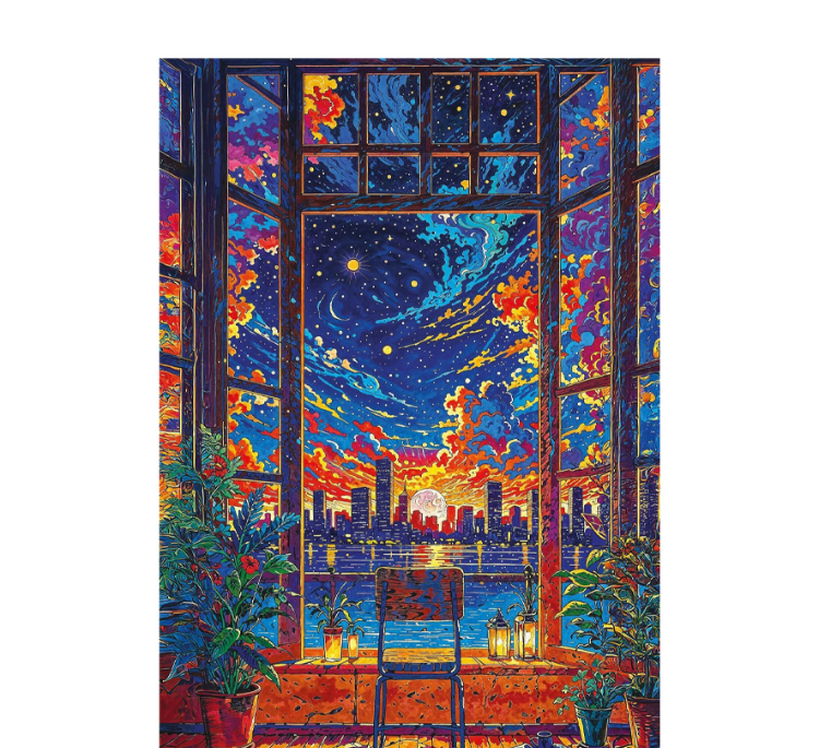 پازل 1000 تکه آرت پازل مدل Dream Window كد 41031