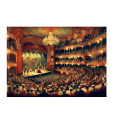 پازل 1000 تکه آرت پازل مدل Theater Scene كد 41013