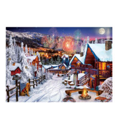 پازل 1000 تکه آرت پازل مدل Winter Playground كد 5183