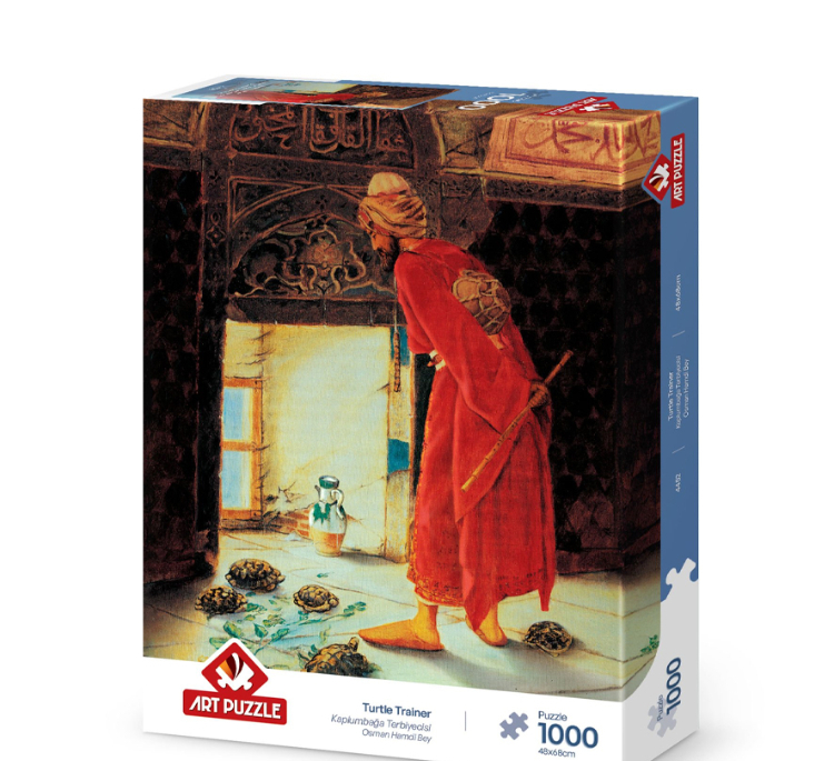 پازل 1000 تکه آرت پازل مدل Turtle Trainer كد 4452