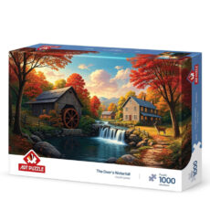 پازل 1000 تکه آرت پازل مدل The Deer’s Waterfall كد 41045