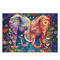 پازل 1000 تکه آرت پازل مدل Elephant Love كد 41038