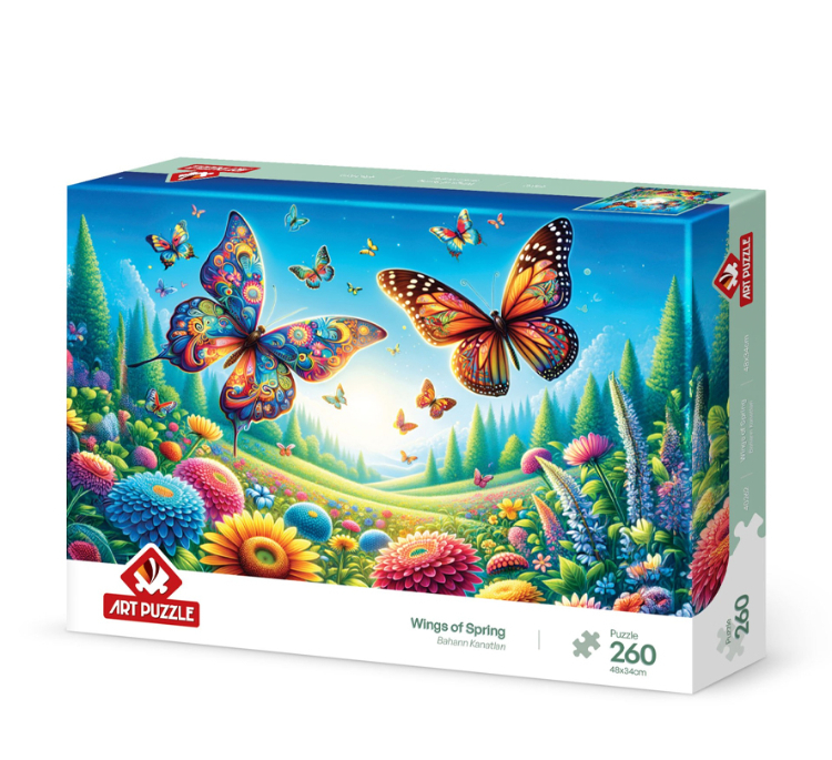 پازل 260 تکه آرت پازل مدل Wings Of Spring كد 40262