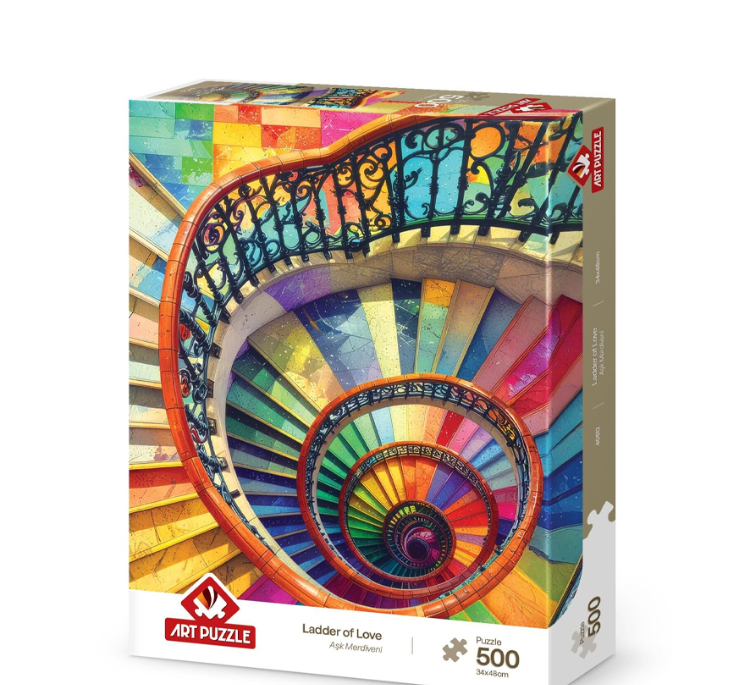 پازل 500 تکه آرت پازل مدل Ladder of Love كد 40512