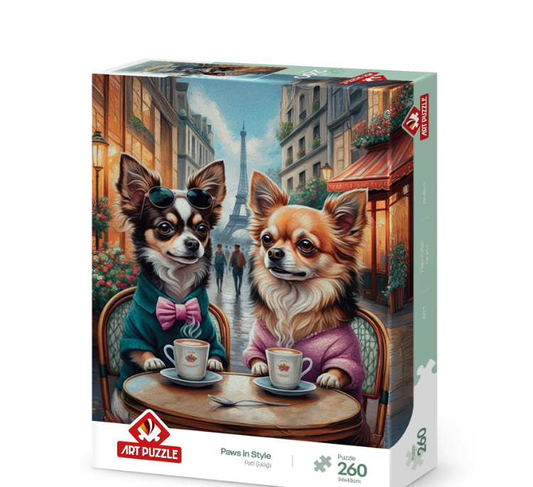 پازل 260 تکه آرت پازل مدل Paws in Style كد 40271