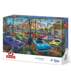پازل 1000 تکه آرت پازل مدل Auto Graveyard كد 5269