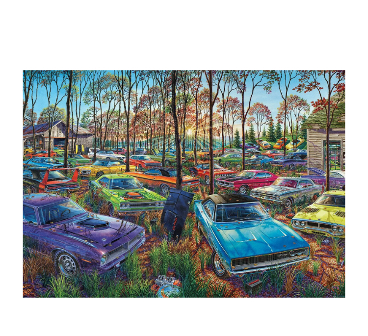 پازل 1000 تکه آرت پازل مدل Auto Graveyard كد 5269