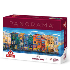 پازل 1000 تکه آرت پازل مدل The Colorful Town كد 5350