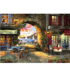 پازل 1000 تکه آرت پازل مدل The Seaside Restaurant كد 5220