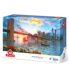 پازل 1000 تکه آرت پازل مدل Sunset On New York كد 5185