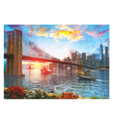 پازل 1000 تکه آرت پازل مدل Sunset On New York كد 5185