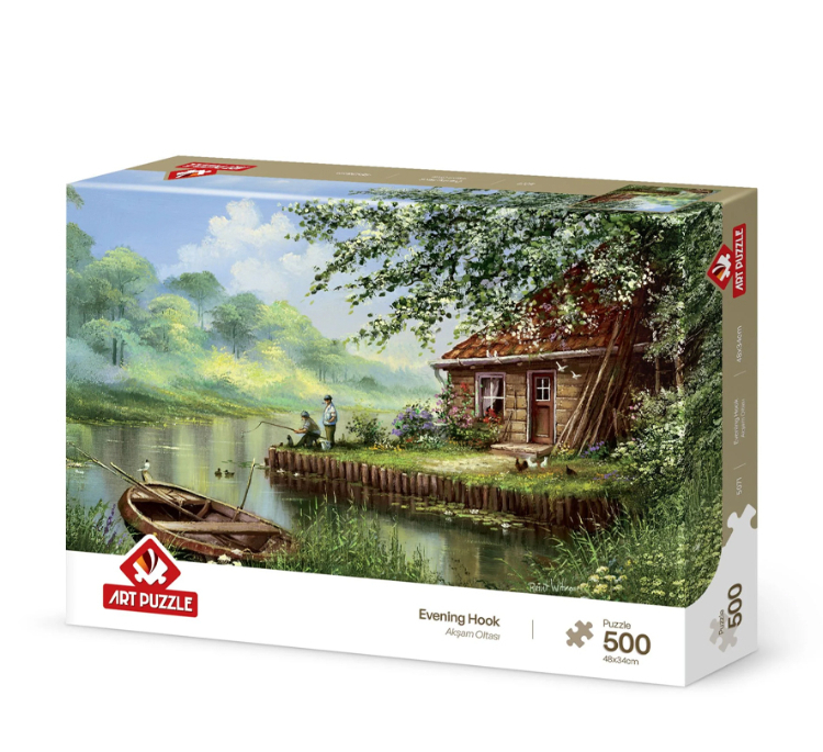 پازل 500 تکه آرت پازل مدل Evening Hook كد 5071