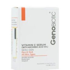 سرم روشن کننده روز و شب ژنوبایوتیک مدل Vitamin C Serum حجم 12 میلی لیتر