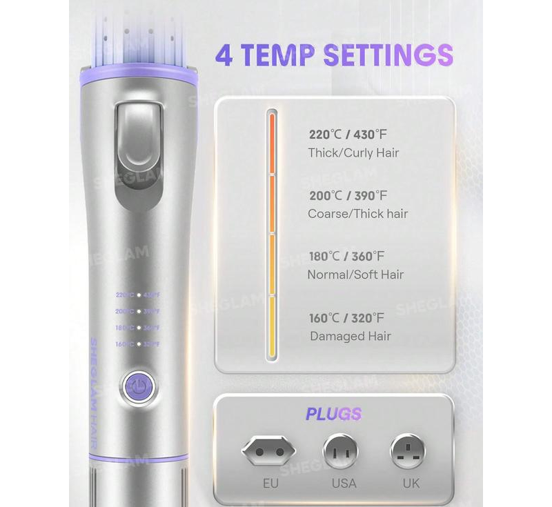 حالت دهنده مو گرم و سرد شیگلم هیر مدل Cool Lock Airflow