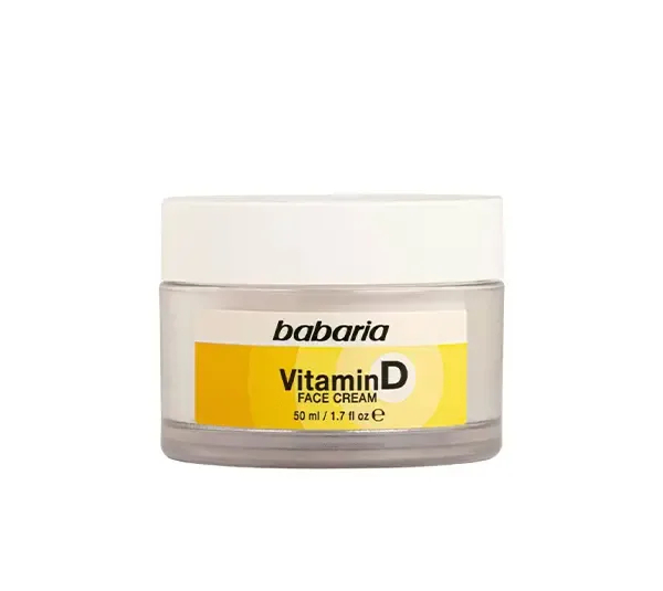 کرم روشن کننده صورت باباریا مدل Vitamin D حجم 50 میلی لیتر