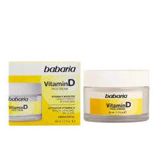 کرم روشن کننده صورت باباریا مدل Vitamin D حجم 50 میلی لیتر