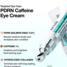 کرم ضد تیرگی و چروک دور چشم آنوا مدل Pdrn Caffeine حجم 20 میلی لیتر