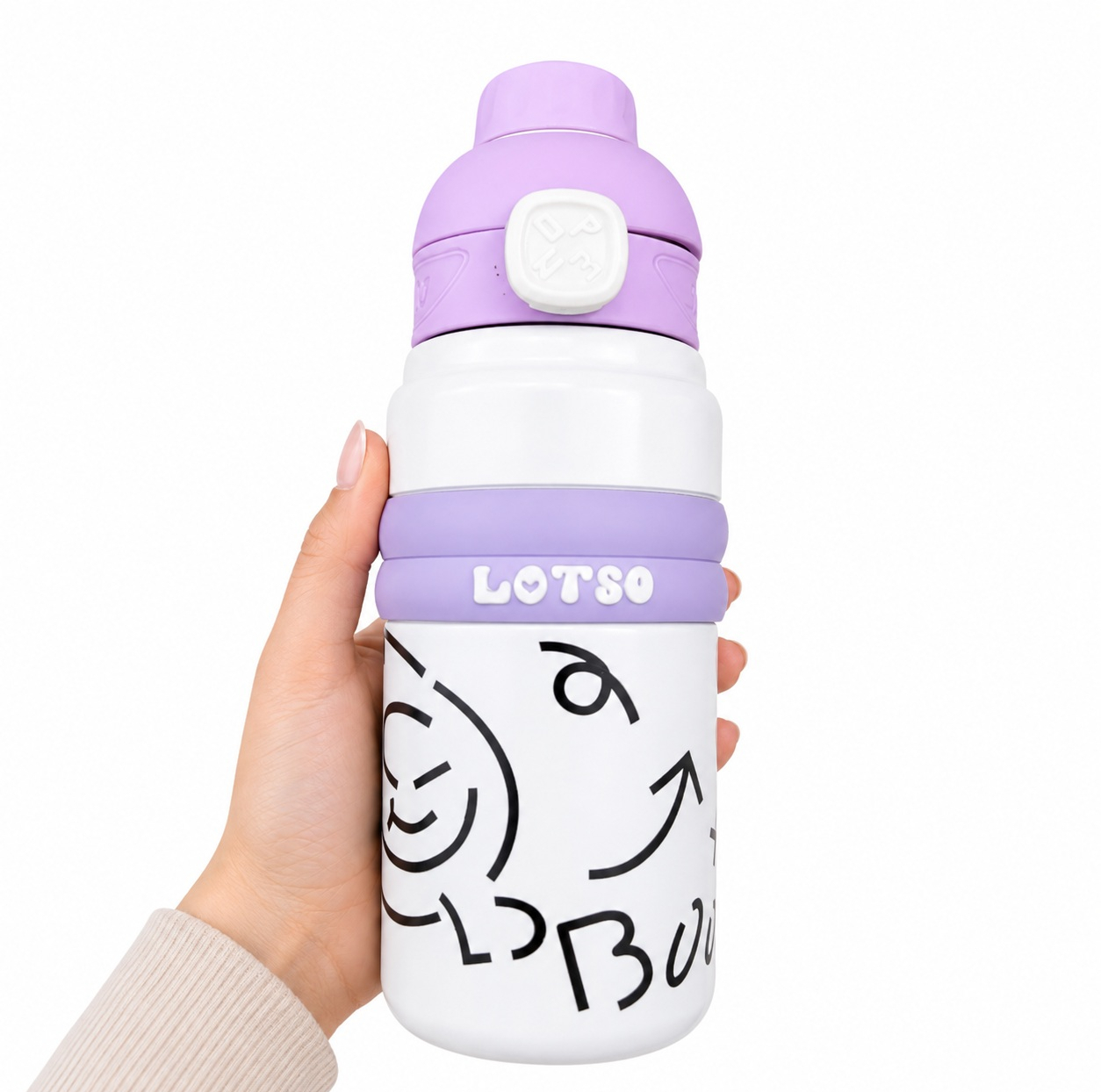 قمقمه کودک مدل دوحالته LOTSO گنجایش 0.60 لیتر
