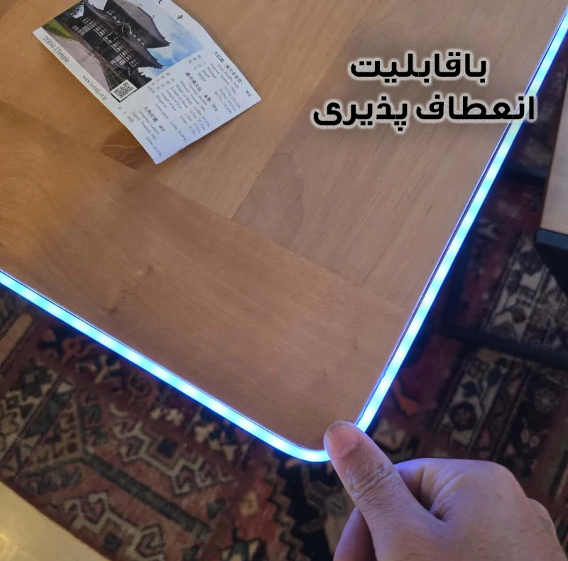 ریسه نئون لومیز مدل APP-5M RGB طول ۵ متر به همراه آداپتور