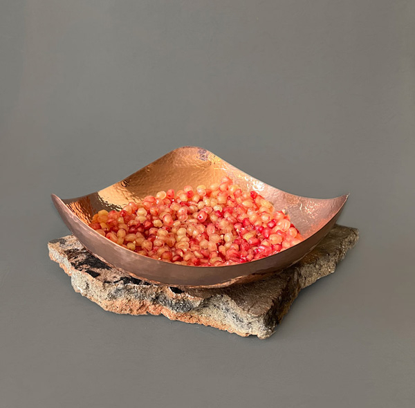 میوه خوری مسی مدل بدون پایه کد ZH339.2