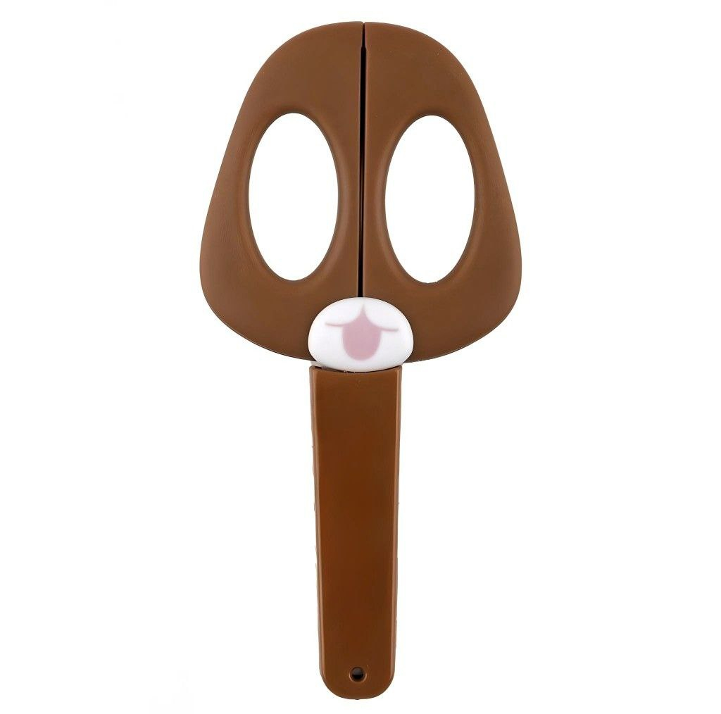 قیچی ساده پارسیکار مدل گرد طرح حیوانات کد JM702