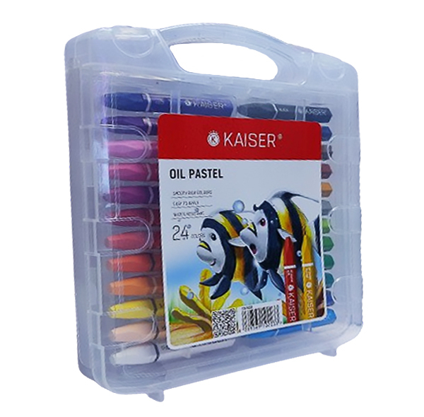 پاستل روغنی 24 رنگ کایزر کد SK462
