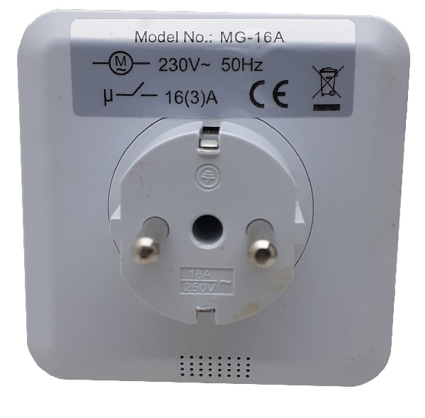 پریز تایمر دار مدل MG-16A