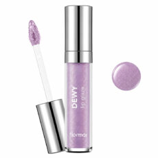 لیپ گلاس براق فلورمار مدل Dewy Glaze شماره 25 رنگ یاسی شاین