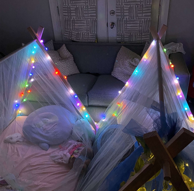 ریسه ال ای دی مدل رنگی RGB طول 10 متر
