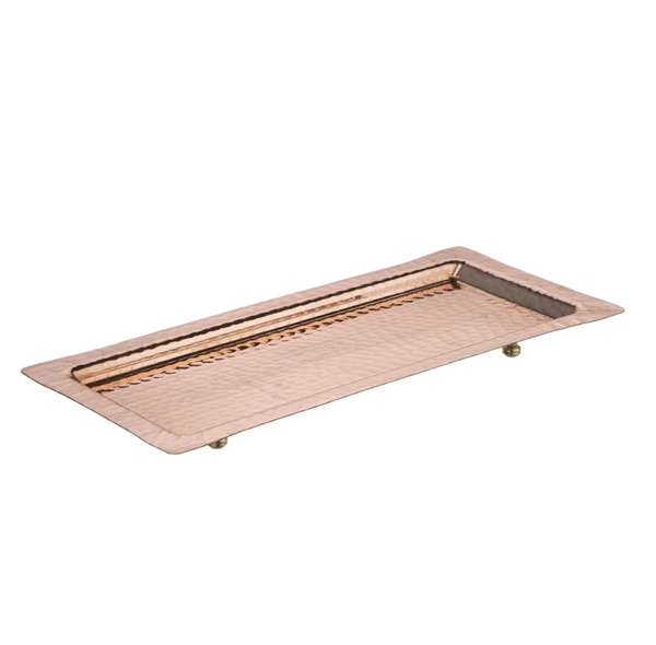 سینی مسی مدل پایه کوتاه کد ZH329