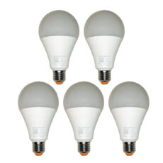 لامپ 15 وات مهتابی نمانور مدل LED پایه E27 بسته 5 عددی