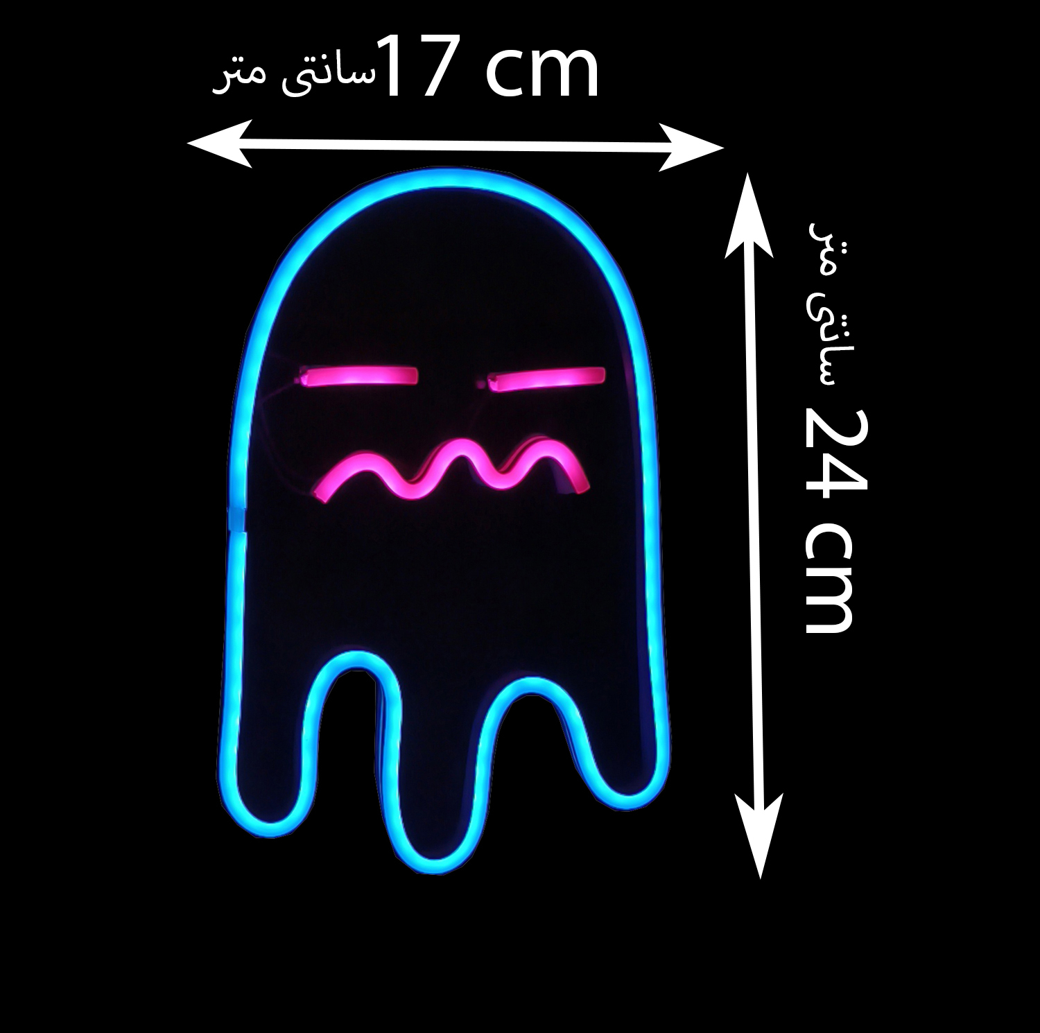 تابلو نئون فلکسی مدل Gost کد CA2025