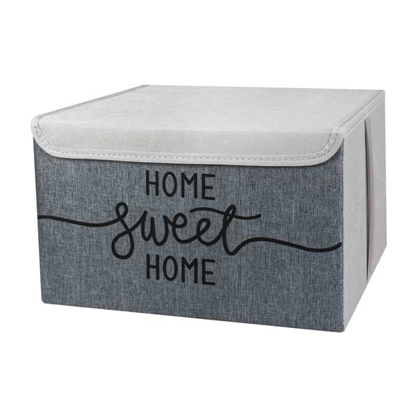 باکس لباس و نظم دهنده طرح لینن مدل HOME SWEET HOME کد S2