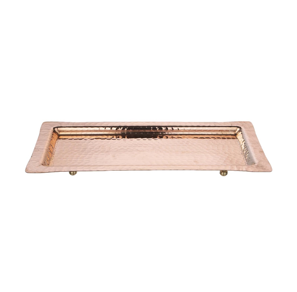سینی مسی مدل پایه کوتاه کد ZH329
