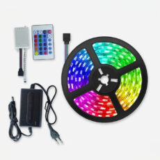 ریسه ال ای دی مدل پکیج گیمینگ 16 رنگ کد RGB 12v طول 5 متر