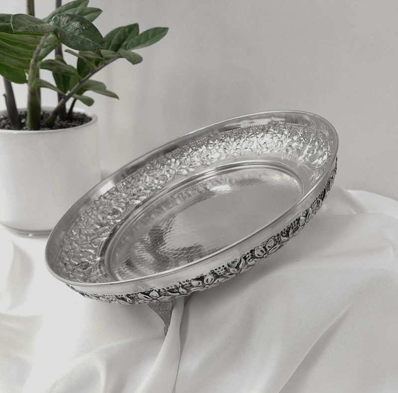شیرینی خوری مسی مدل اطلس کد ZH434.2