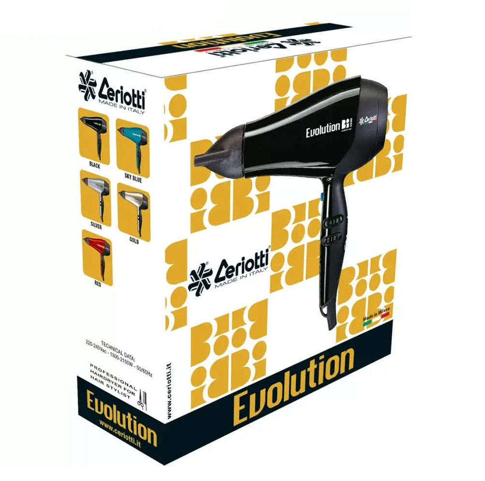 سشوار حرفه‌ای 2500 وات سریوتی مدل Evolution BLDC