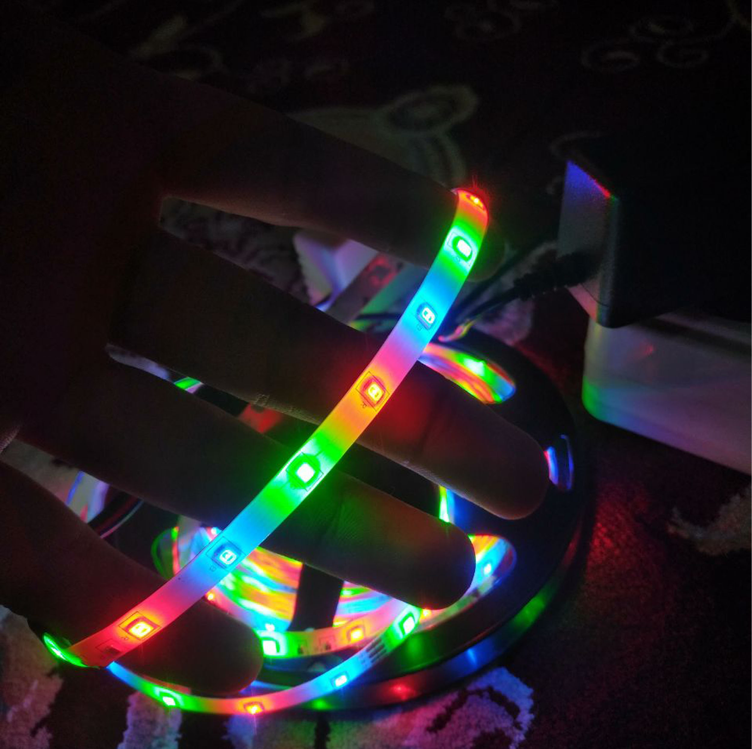 ریسه ال ای دی مدل گیمینگ کد RGB طول 5 متر
