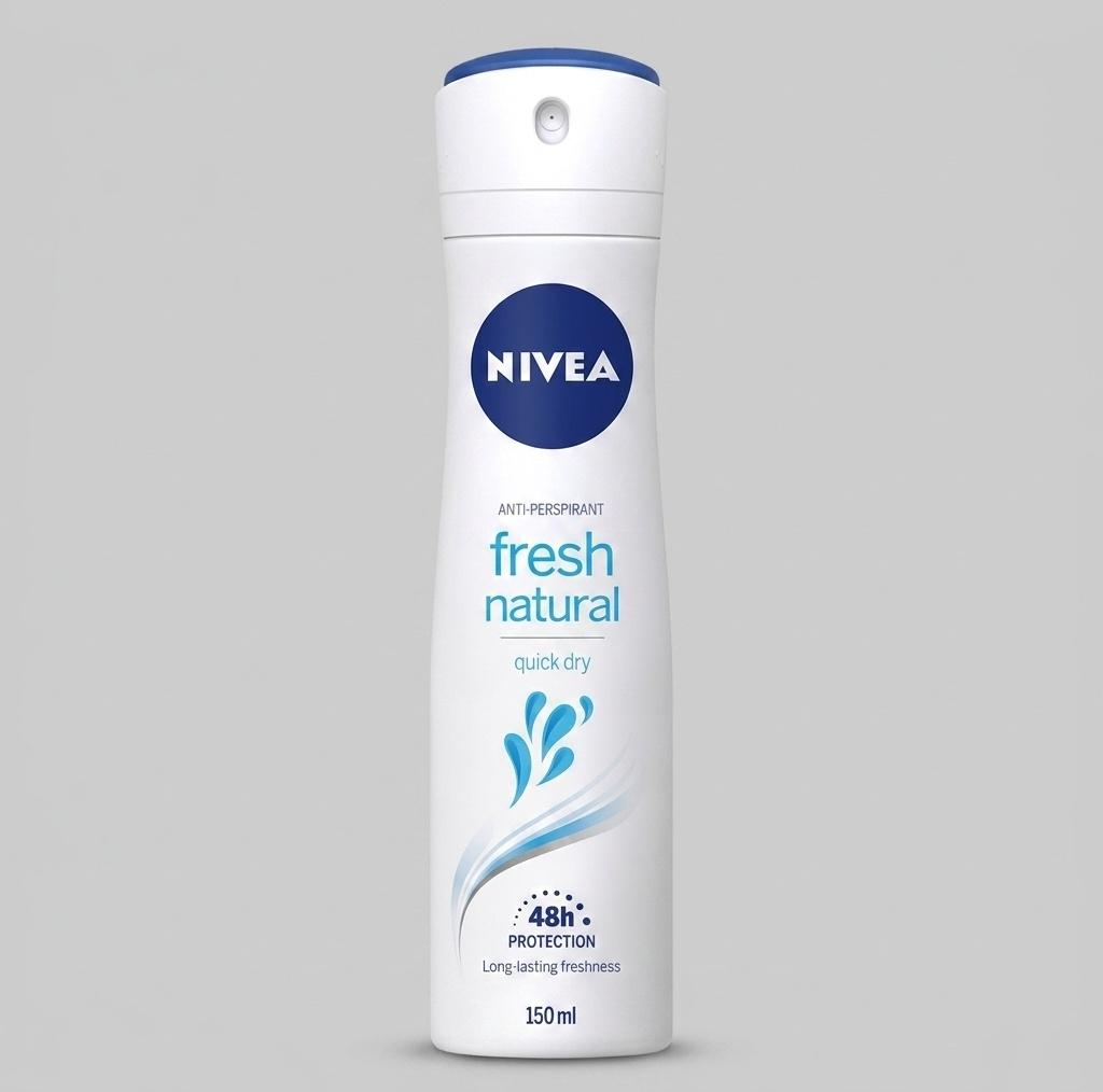 اسپری ضد تعریق زنانه نیوآ مدل Fresh Natural حجم 150 میلی لیتر